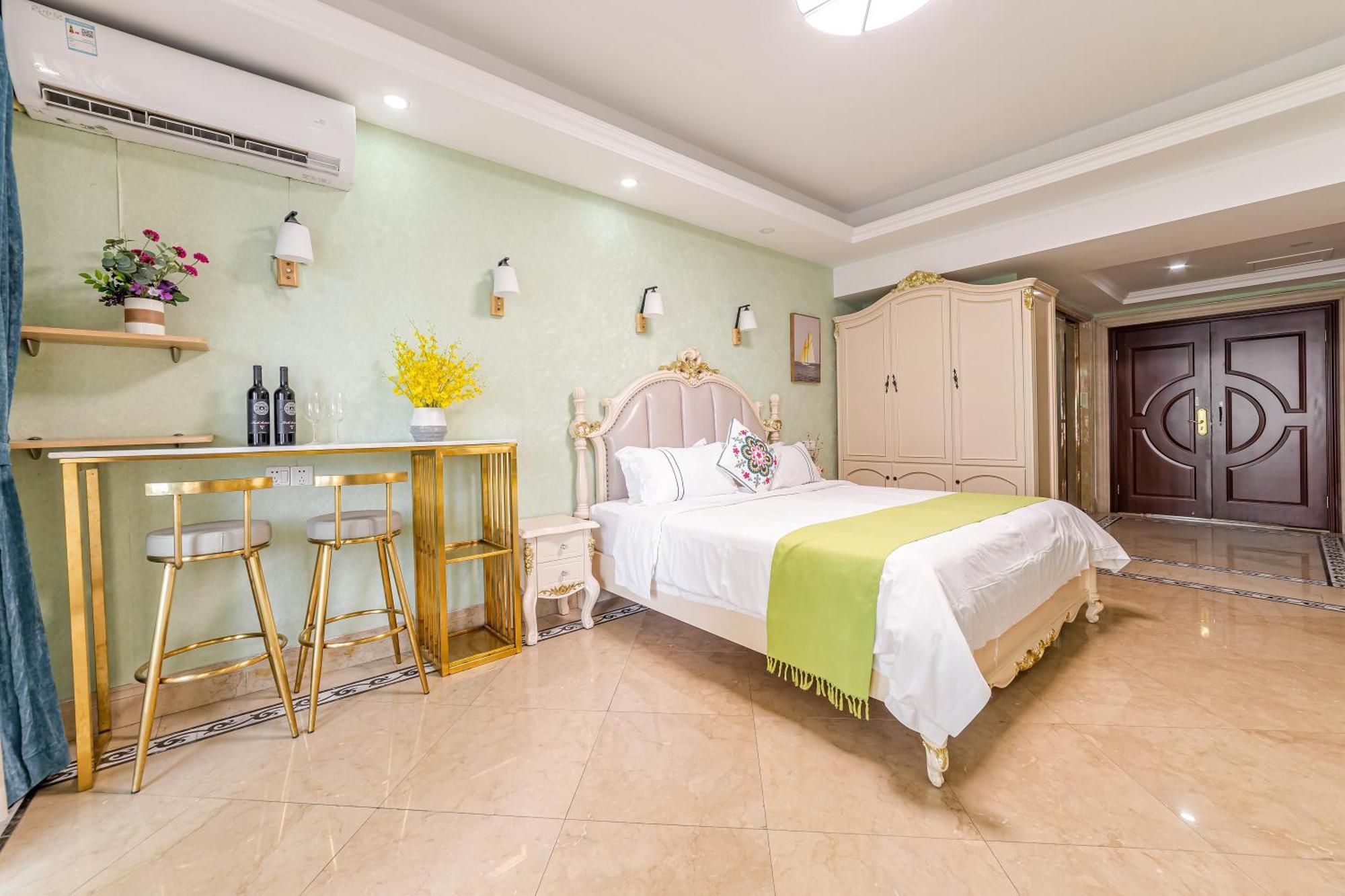 Waifiden Guangzhou Haizhu Square Wanyi Apartment Экстерьер фото