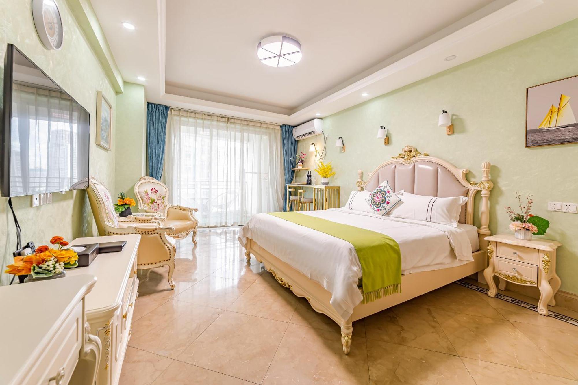 Waifiden Guangzhou Haizhu Square Wanyi Apartment Экстерьер фото