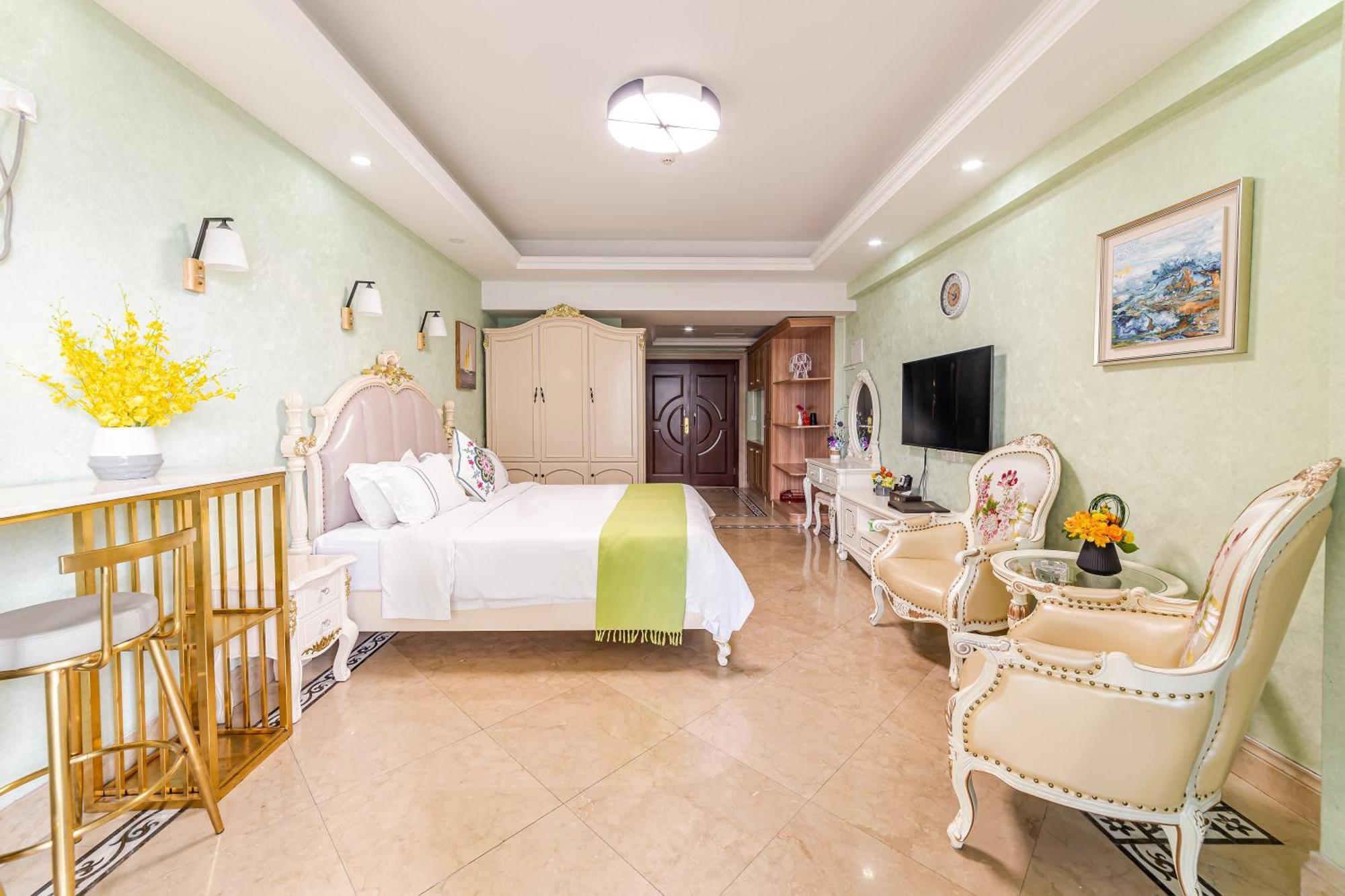 Waifiden Guangzhou Haizhu Square Wanyi Apartment Экстерьер фото