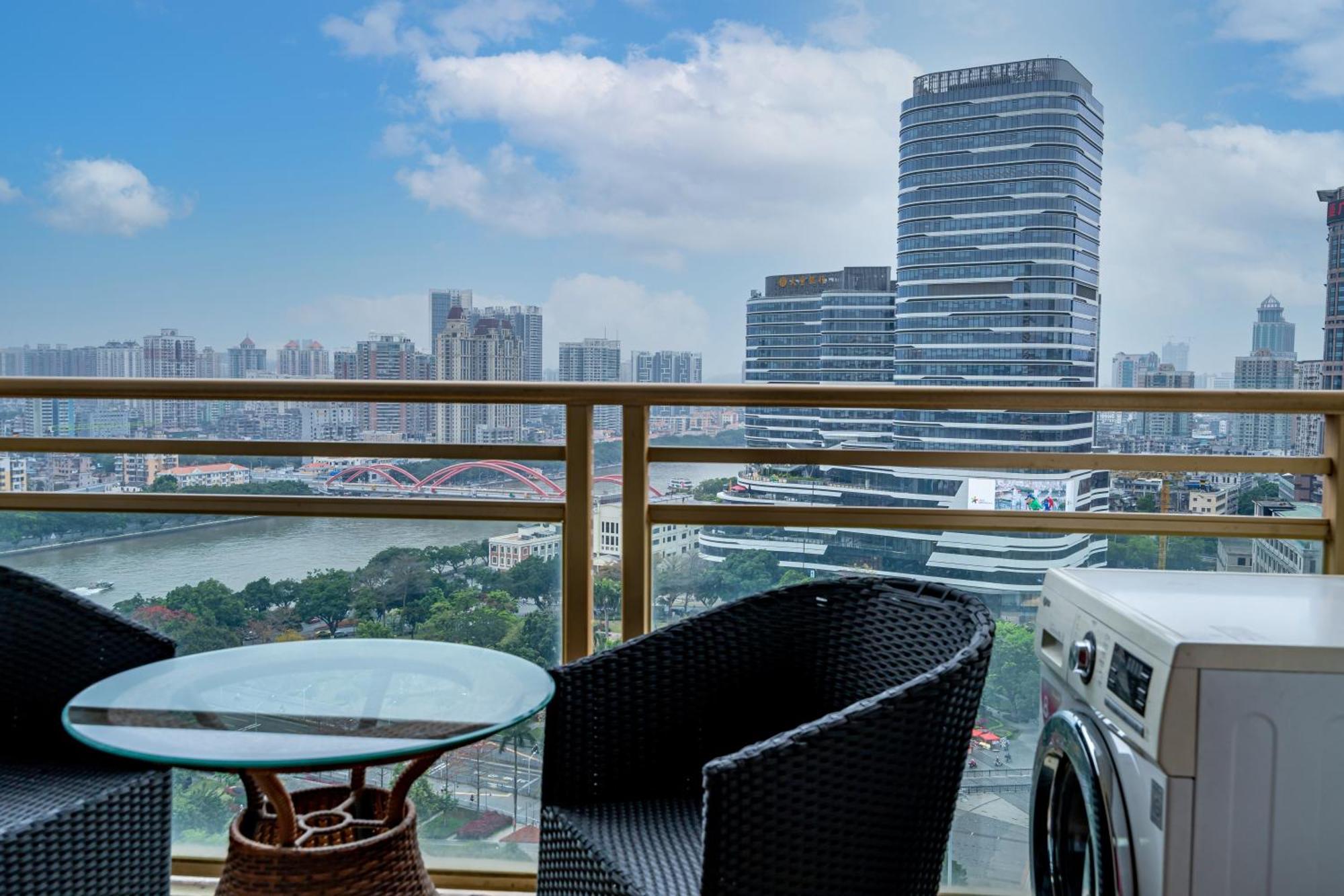 Waifiden Guangzhou Haizhu Square Wanyi Apartment Экстерьер фото
