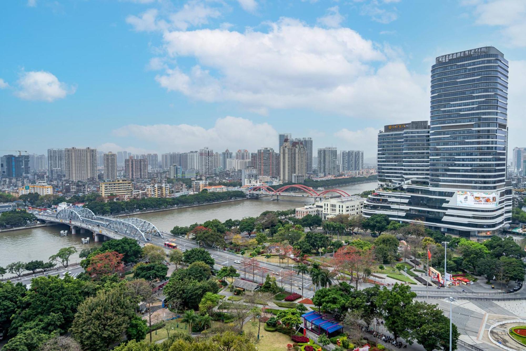 Waifiden Guangzhou Haizhu Square Wanyi Apartment Экстерьер фото