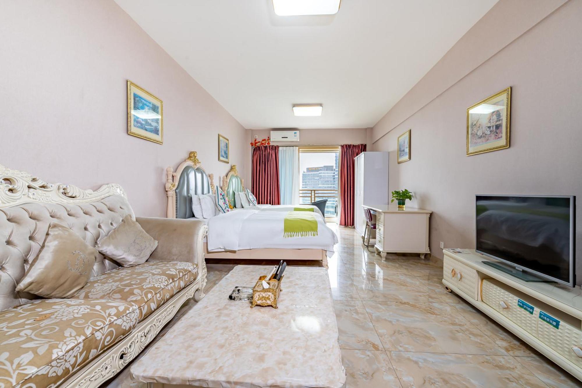 Waifiden Guangzhou Haizhu Square Wanyi Apartment Экстерьер фото