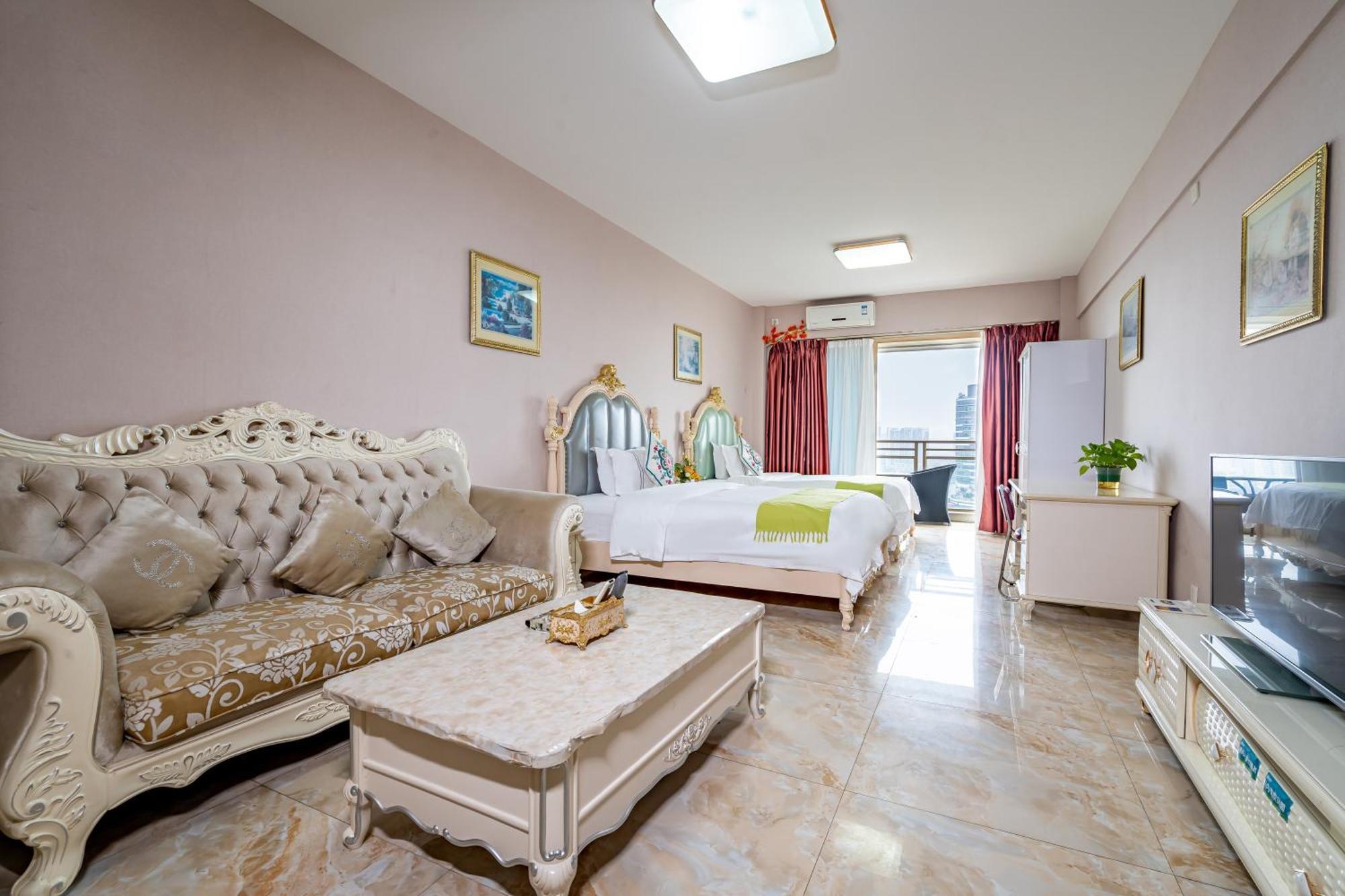Waifiden Guangzhou Haizhu Square Wanyi Apartment Экстерьер фото
