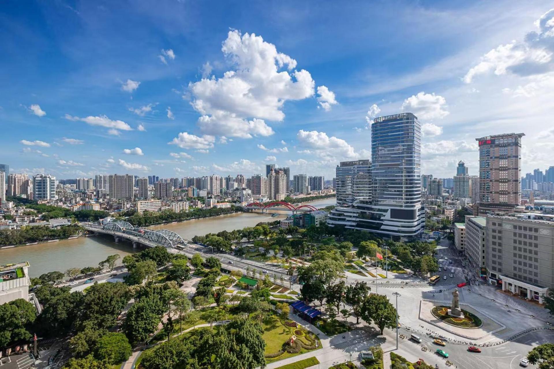 Waifiden Guangzhou Haizhu Square Wanyi Apartment Экстерьер фото
