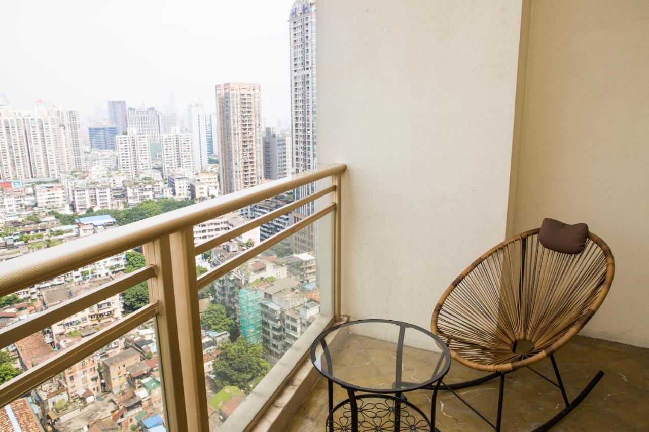 Waifiden Guangzhou Haizhu Square Wanyi Apartment Экстерьер фото